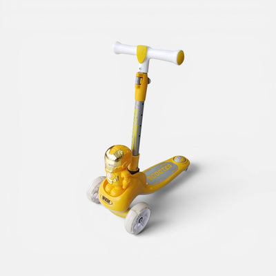Iron Hero Kids Scooter with LED Wheels & Adjustable Handle